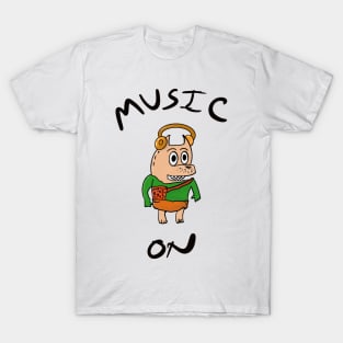 Music Dog T-Shirt